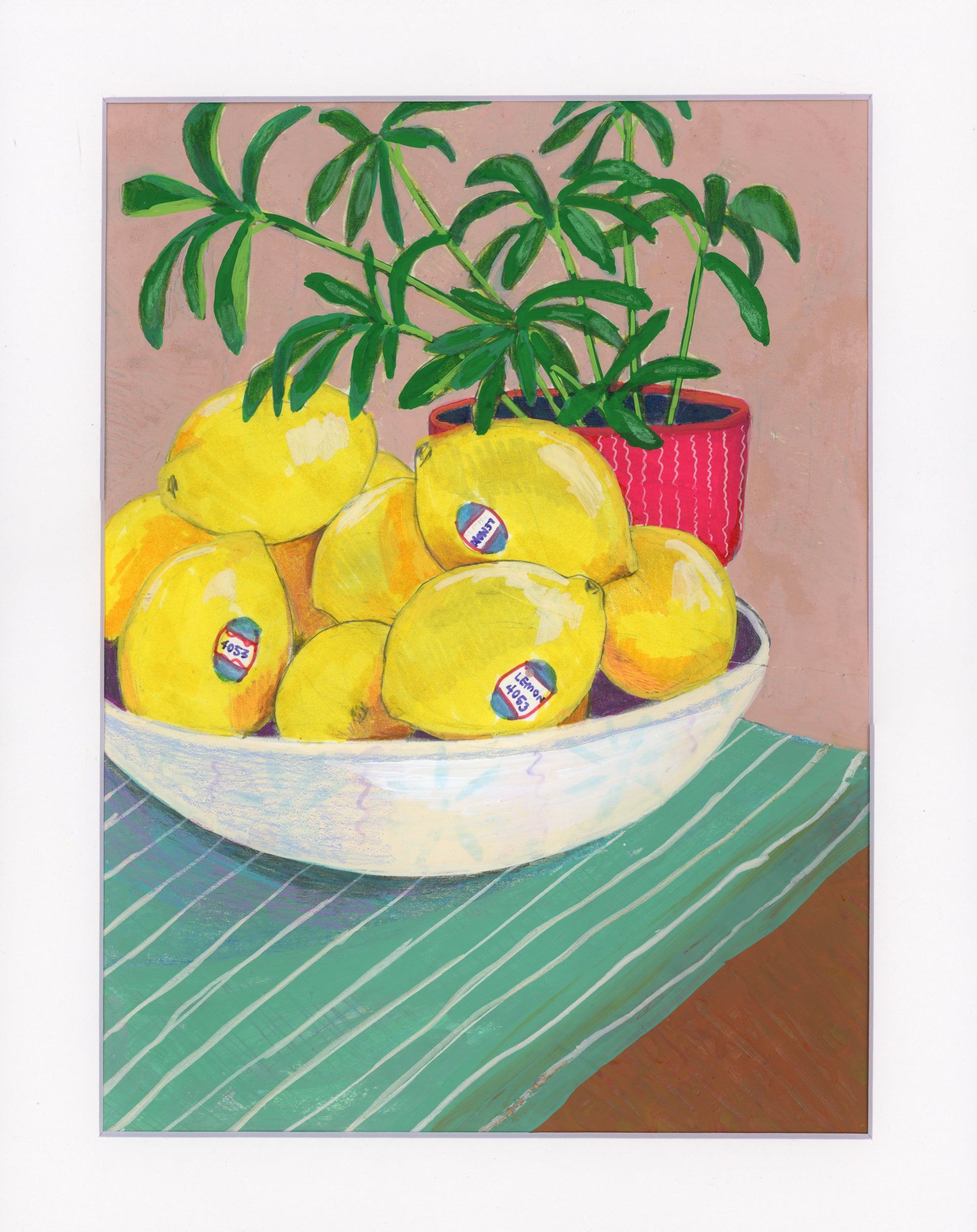 Lemon Bowl Still Life