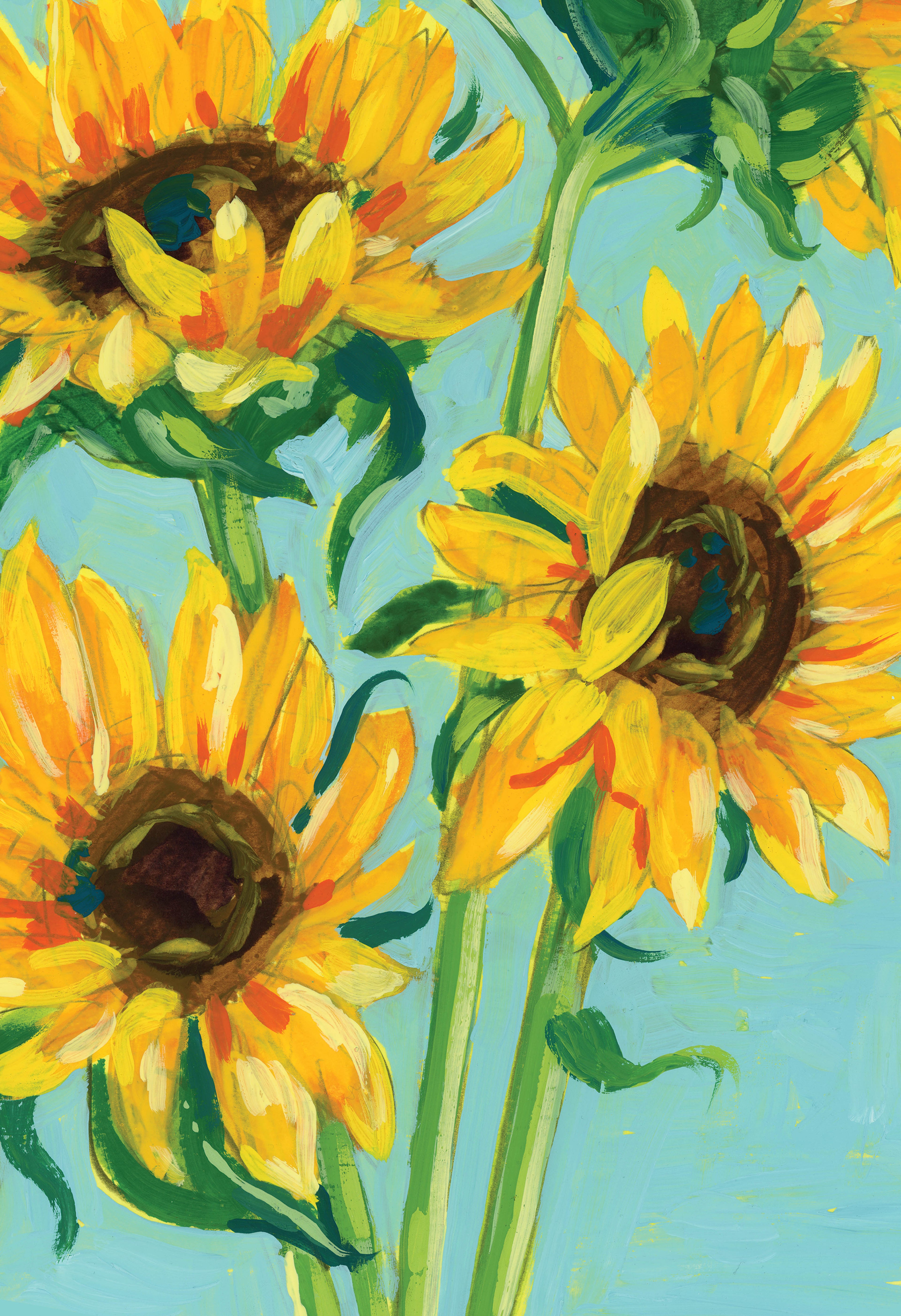 Summer & Sunflowers Fine Art Print