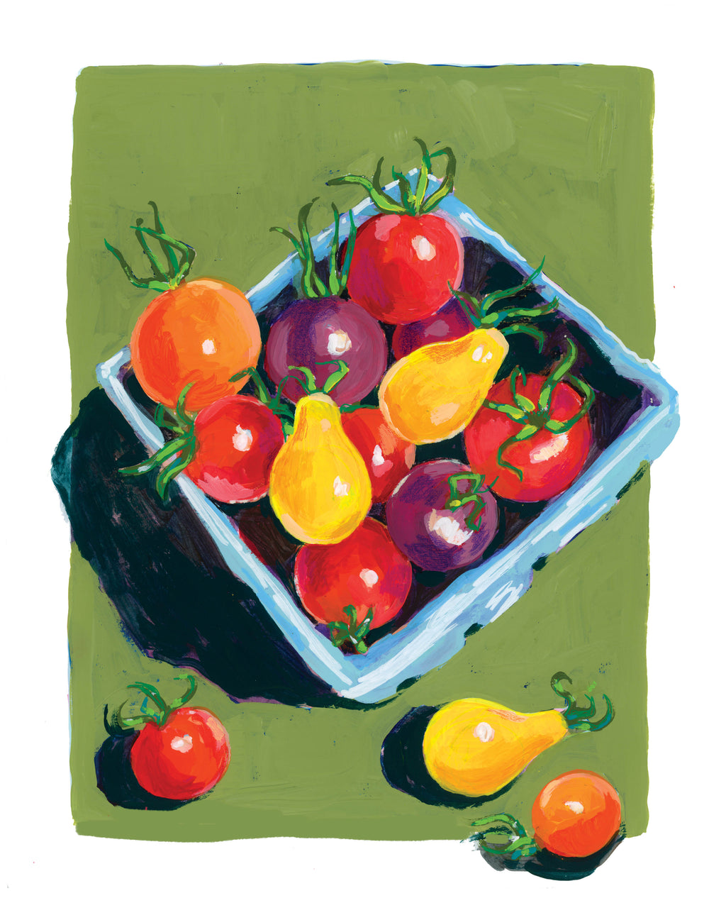 Cherry Tomatoes Print Fine Art Print