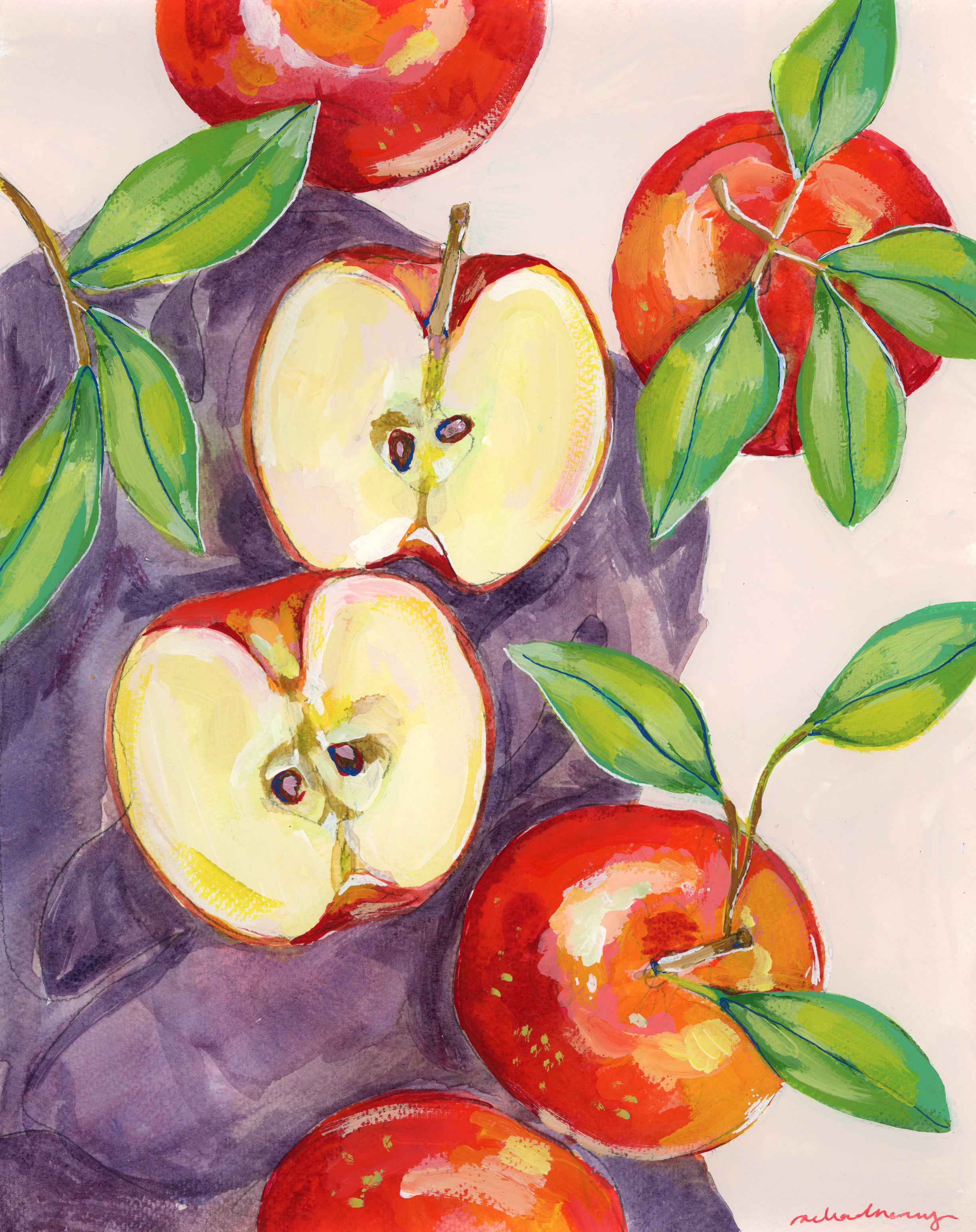 Apple Crisp Painting